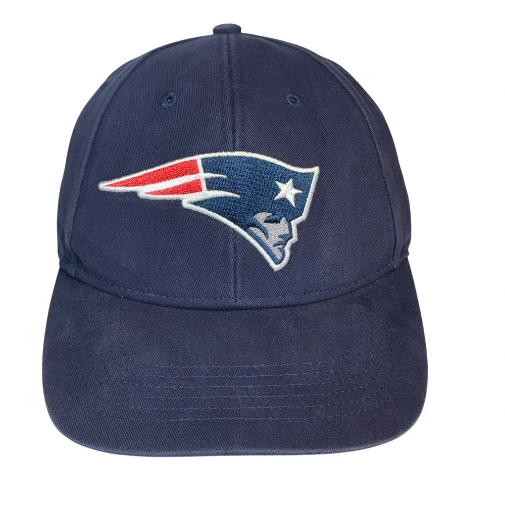 NFL Team Apparel New England Patriots Hat Aged Look Adjustable Baseball Cap